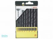 Набор сверл по мет. 10шт 1-10мм (BOSCH)