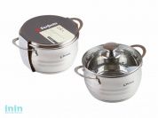 Кастрюля из нерж.стали, 2.8 л, ф 18 x 10.5, серия ARCELIA (Арселия), PERFECTO LINEA