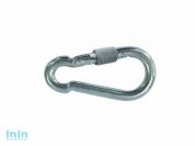 Карабин пожарный с фиксатором М5 DIN 5299 D STARFIX