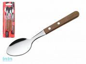 Набор ложек чайных, 3шт., серия TRADICAO, DI SOLLE (Длина: 121 мм, длина стальной части: 58 мм, толщина: 0,8 мм.)