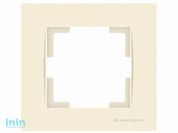 Рамка 1-ая кремовая, RITA, MUTLUSAN