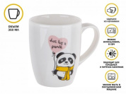 Кружка керамическая, 360 мл., MINI PANDA-3, PERFECTO LINEA (30-063333)