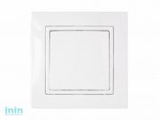 Выключатель 1 клав. (cкрытый, 10А) белый, Уют, Bylectrica (Выключатель   С1 10-860 Гарантийный срок:24 месяца)