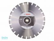 Алмазный круг 400х20/25.4 мм по асфальту сегмент. STANDARD FOR ASPHALT BOSCH (сухая/мокрая резка)