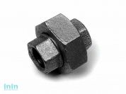 Американка под плоск. прокладку вн.-вн. 1" черный TITAN (Livarna TITAN)