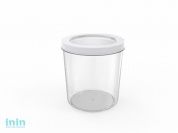 Контейнер Cake, 1 л, прозрачный, BEROSSI (Изделие из пластмассы. Литраж 1 л)