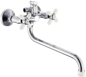 Смеситель Эверест B22-071A (белый/хром)