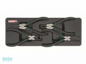 Набор-сет съемники стопорных колец 4пр. 136х364мм TOPTUL (GВAT0401)