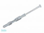 Дюбель рамный 10х140 мм нейлон, потай, с шурупом (25 шт в карт. уп.) STARFIX