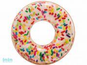 Надувной круг для плавания Пончик с посыпкой, 114 см, INTEX (от 9 лет)