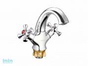 Смеситель для умывальника QML1-A827 G.lauf (Смеситель цинковый, Гарантия 5 лет)