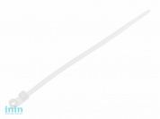 Хомут-стяжка с монтажным отверстием 2.5х110 мм белый (100 шт в уп.) STARFIX