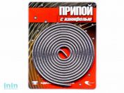 Припой ПОС 61 трубка, спираль ф2мм, с канифолью (длина 1м) (Векта)