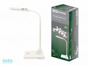 Светильник светодиодный настольный СН-90, гибкий, выключатель, 220 В, 5 Вт, 5300 К белый TDM