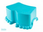 Подставка детская Ора, бирюза, Berossi (Изделие из пластмассы. Размер 32,2 х 23,9 х 13,1   см)