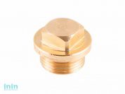 Заглушка нар. 1/4" Viega (цвет желтый)