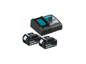 Комплект аккумулятор LXT 18.0 В BL1850B 2 шт. + зарядное устройство DC18RC в кор.