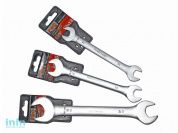 Ключ рожковый 10х12мм PRO STARTUL  (PRO-11012) (матовый хром)