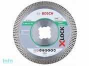 Алмазный круг 125х22,23 мм по керамике сплошн. X-LOCK Best for Hard Ceramic BOSCH (сухая резка, подходит для всех типов УШМ)