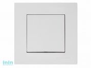 Выключатель двухполюсный (скрытый, винт. зажим) белый, RITA, MUTLUSAN (10 A, 250 V, IP 20)