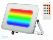 Прожектор светодиодный PFL -RGB-WH  30w  IP65Jazzway драйвер в комплекте (Цветной+ пульт в комплекте, угол освещения 100с)
