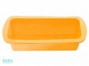 Форма для выпечки, силиконовая, прямоугольная, 27 х 13.5 х 6 см, оранжевая, PERFECTO LINEA