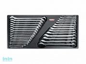 Набор-сет ключей комбинир. 31предм. TOPTUL (GZC-3104)