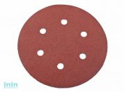 Шлифлист 150мм P100 бумага, самосцепл. (6 отв.) (ОАО "БАЗ")