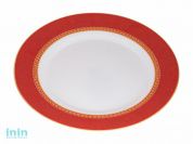 Тарелка десертная стеклокерамическая, 200 мм, круглая, AMEERAH RED (Амира рэд), DIVA LA OPALA (Sovrana Collection)