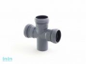 Крестовина для внутренней канализации  50/50/50х87 РосТурПласт (Крестовина 50х50х50х90)