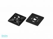 Площадка для хомута-стяжки 27х27 мм черная (50 шт в пласт. конт.) STARFIX