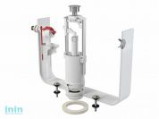 Выпускной комплект со стоп кнопкой, металлическая резьба 1/2", Alcaplast (Выпускной комплект со стоп кнопкой  SA2000K 1/2")