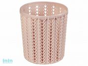 Подставка ВЯЗАНИЕ круглая (чайная роза) (IDEA)