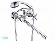 Смеситель для ванны с полск. изливом QMT7-B722 G.Lauf