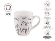 Кружка керамическая, 360 мл., FUNNY ANIMALS-4, PERFECTO LINEA (30-063224)