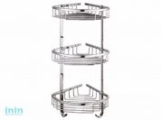 Полка угловая трехъярусная, Z1254-3 SOLONE (G.LAUF)