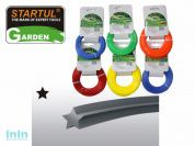 Леска ф 2.7 мм х 15 м "звездочка" STARTUL GARDEN