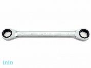 Ключ накидной 16х18мм с трещотками PRO SERIES TOPTUL (AOAG1618)