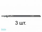 Пилка лобз. по дереву T744D (3 шт.) BOSCH (пропил прямой, грубый, быстрый рез)