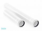 Труба для малошумной канализации 50х1,8х 500мм , белый РосТурПласт