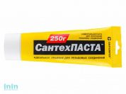 Паста уплотнительная универсальная "Сантехпаста" 250 гр. (в тубе) (Для уплотнения разьемных резьбовых соединений) (Сантехкреп)