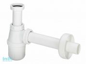 Сифон для умывальника без выпуска 32мм,пластик, Viega