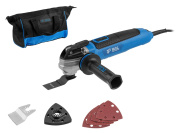 Многофункциональный инструмент (реноватор) BULL SM 3030 QE в кор. + набор оснастки (3°, конст. электр., рег. об., 11 000-20 000 об/мин, OIS/OQIS, сумка)