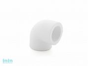 Колено ПП 50х90 белый РосТурПласт (Угольник 50х90)