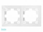 Рамка 2-местная белая, Уют, Bylectrica (Крышка  ЮЛИГ.735212.280 Гарантийный срок:24 месяца)