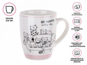 Кружка керамическая, 360 мл., ANIMAL FRIENDS-4, PERFECTO LINEA (30-063444)