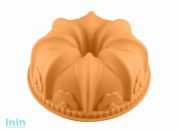 Форма для выпечки, силиконовая, французский кекс, 22 х 9 см, персиковая, PERFECTO LINEA