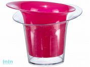 Кашпо для орхидей АДЕЛЬ 1л (малиновый) (IDEA)