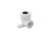 Колено ПП комб. с креплен. вн. 20х3/4" РосТурПласт