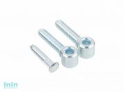 Петля ввертная ПВв2 1,25мм, цинк STARFIX (с резьбой под металл)